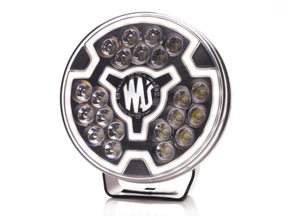 WAS W257 Driving light with position BLACKDriving Light2176 BLACKWASSRH Lighting