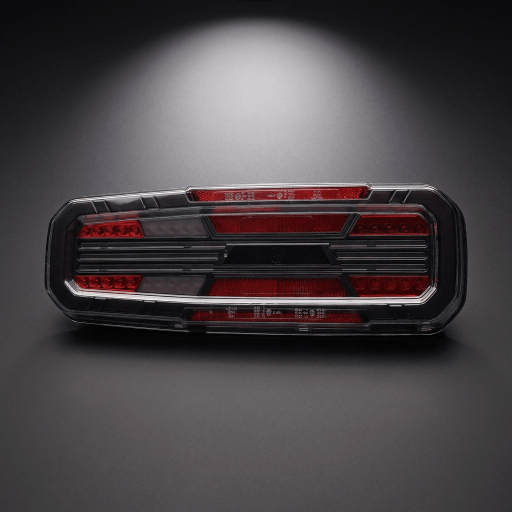 WAS W277 Rear trailer Light with line indicator2368 L BLACK SCHLWASSRH Lighting