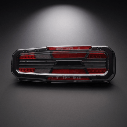 WAS W277 Rear trailer Light with line indicator2368 L BLACK SCHLWASSRH Lighting