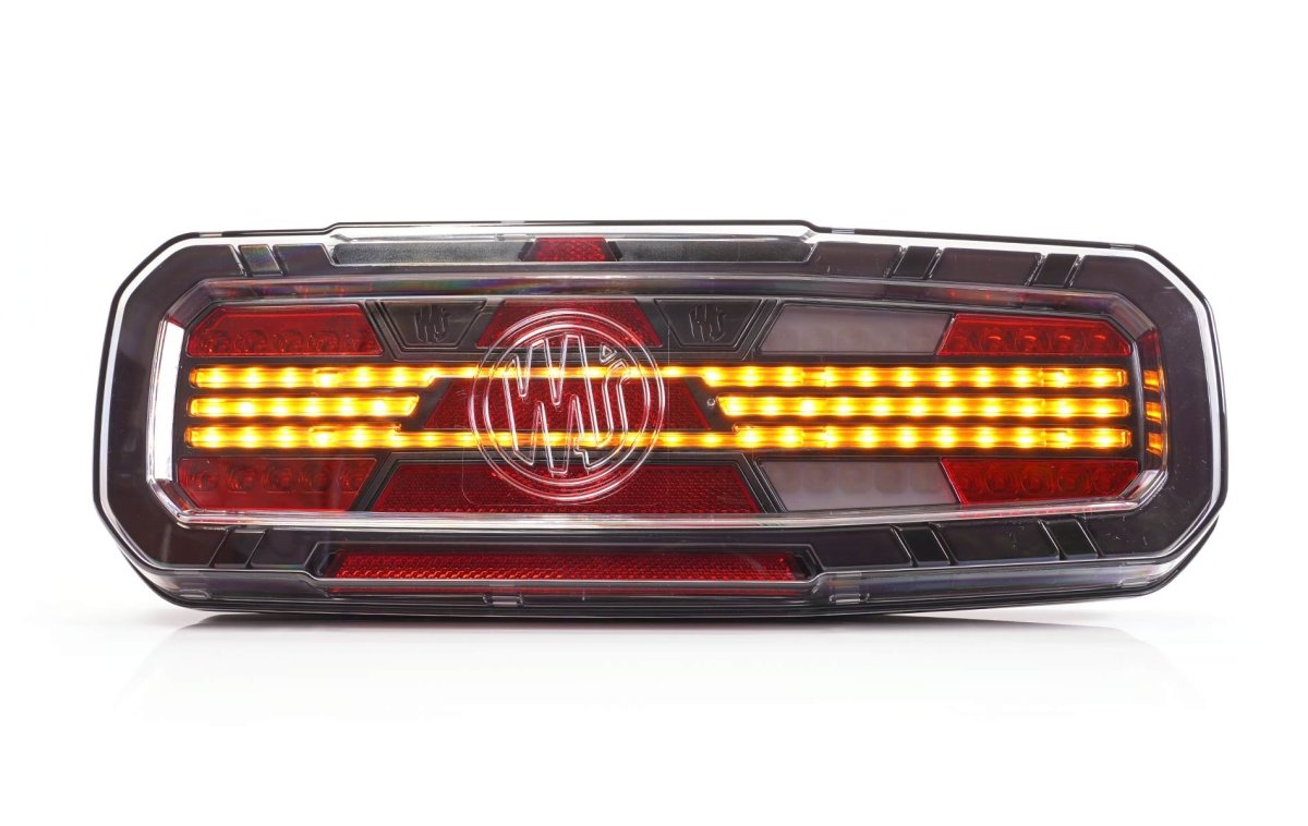 WAS W277 Rear trailer Light with line indicator2368 L BLACK SCHLWASSRH Lighting