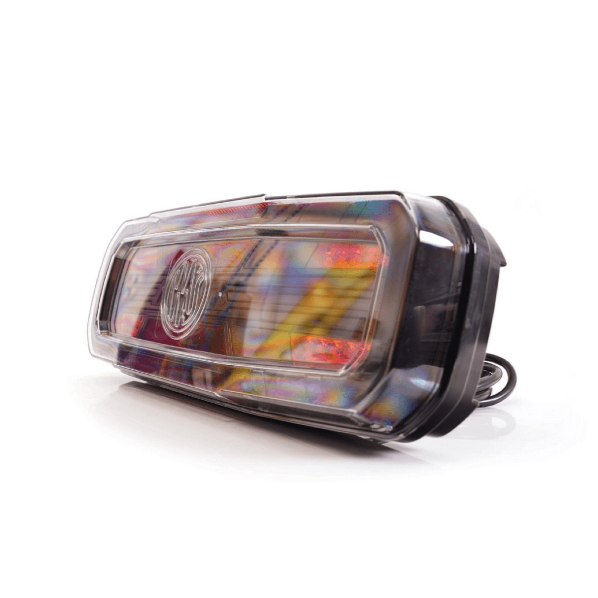 WAS W278 Rear truck Light with LINE indicatorStop, tail, dynamic indicator, reverse, rear fog2384L BLACKWASSRH Lighting