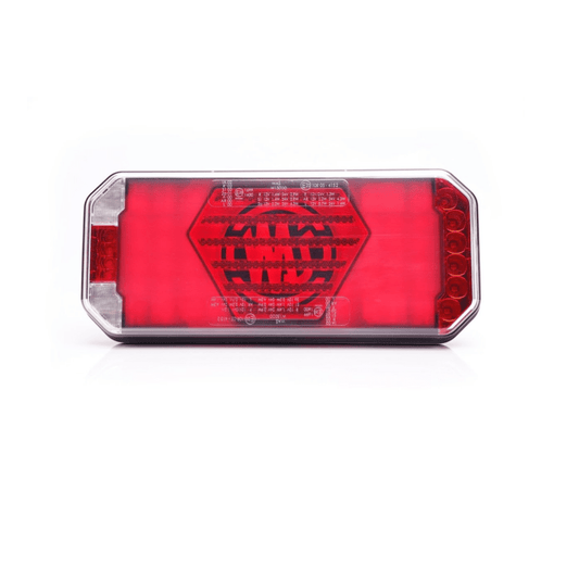 WAS W279 BLACK stop, tail indicator reverse and fog Rear lampStop, tail, indicator, reverse, rear fog2480L BLACKWASSRH Lighting
