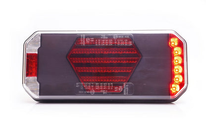 WAS W279 BLACK Stop, tail, indicator, reverse, rear fog2480L BLACKWASSRH Lighting