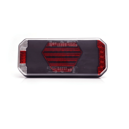 WAS W279 BLACK stop, tail indicator reverse and fog Rear lampStop, tail, indicator, reverse, rear fog2480L BLACKWASSRH Lighting