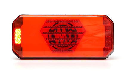 WAS W279 "RED" Stop, tail, dynamic indicator, reverse, rear fog2488L DD REDWASSRH Lighting