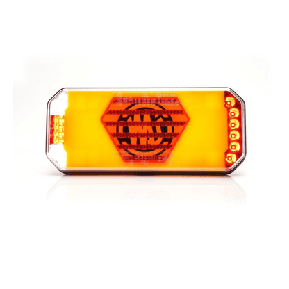WAS W279 stop, tail and indicator rear lamp with amber lensStop, tail & indicator2483LWASSRH Lighting
