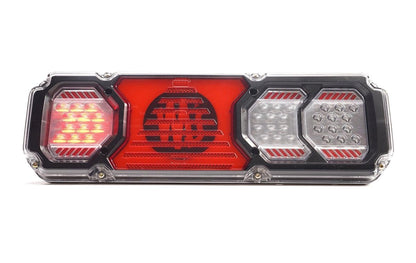 WAS W281D LED trailer rear combination lamp BLACK lensLED Rear LightWASSRH Lighting