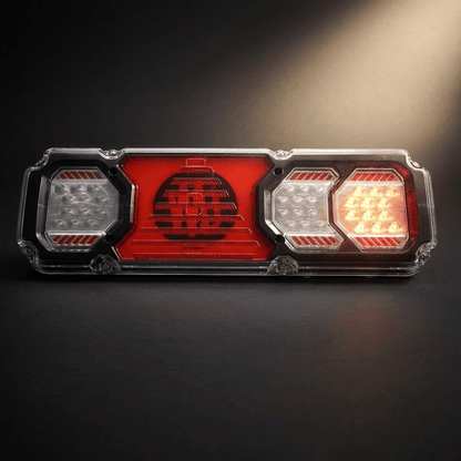 WAS W281D LED ULTRA BEAUTY trailer rear combination lamp BLACK lensLED Rear Light2517 L BLACKWASSRH Lighting