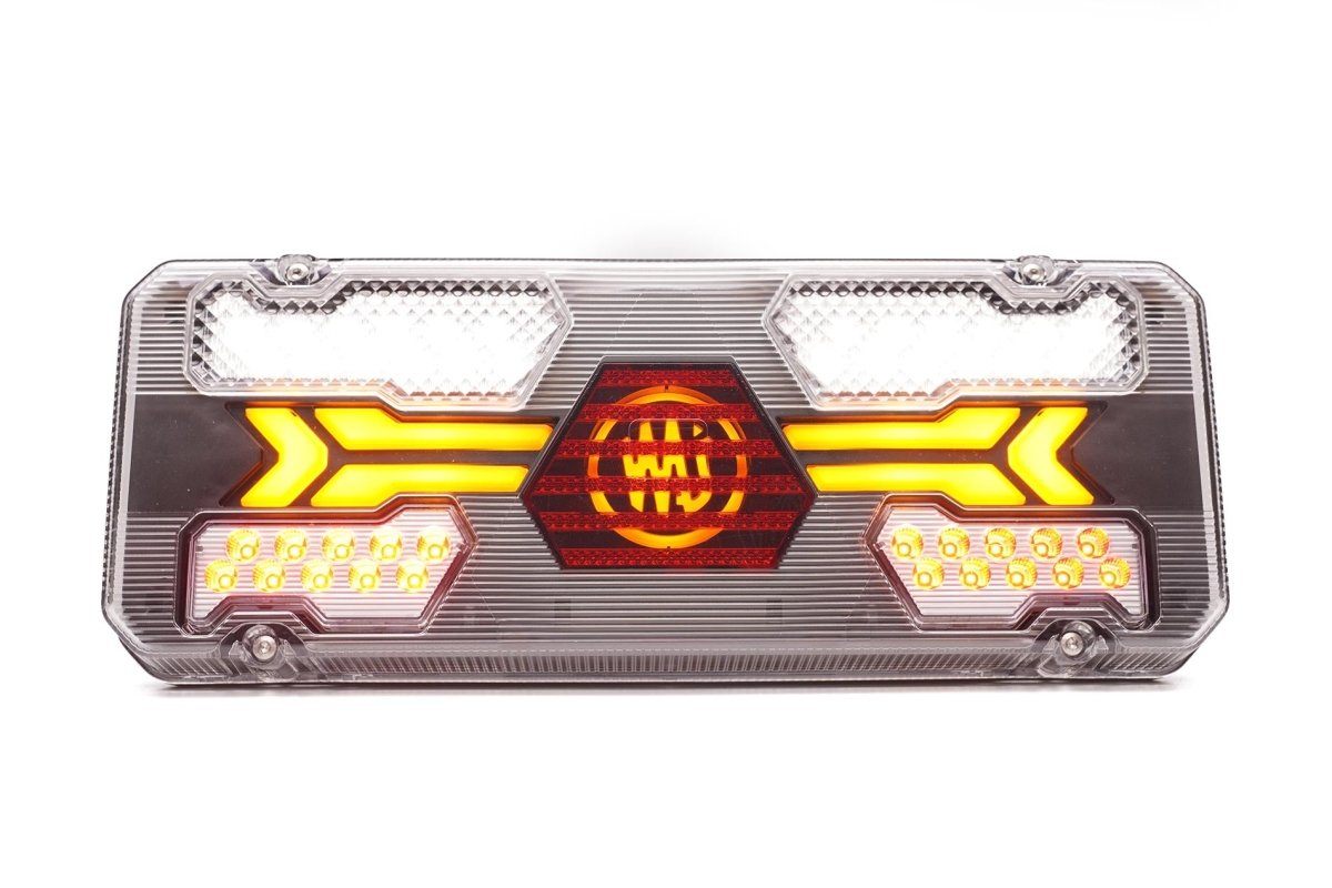 WAS W294ST Rear combination lamp (White)Stop, tail, dynamic indicator, reverse, rear fogWASSRH Lighting