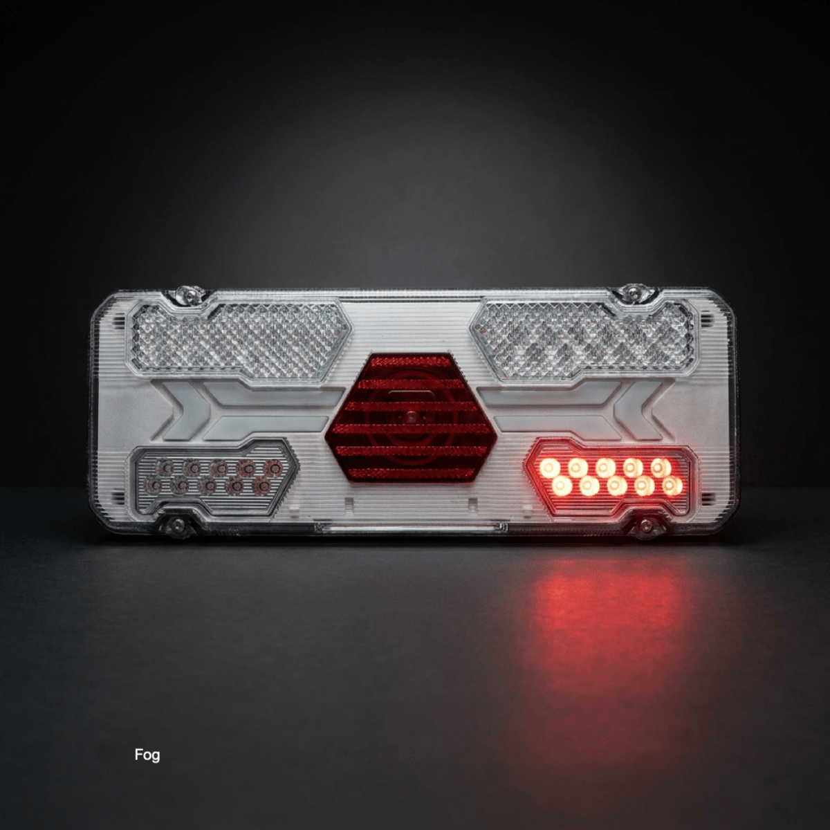 WAS W294ST Rear combination lamp (White)Stop, tail, dynamic indicator, reverse, rear fogWASSRH Lighting