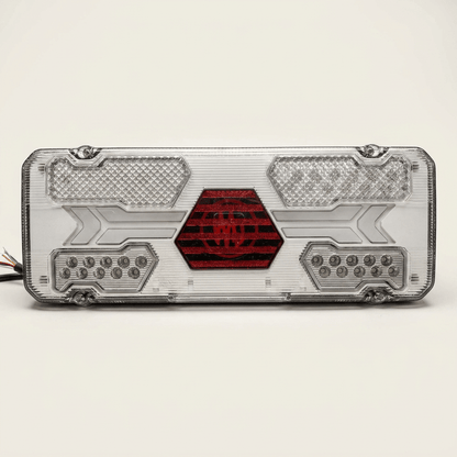 WAS W294ST Rear combination lamp (White)Stop, tail, dynamic indicator, reverse, rear fogWASSRH Lighting