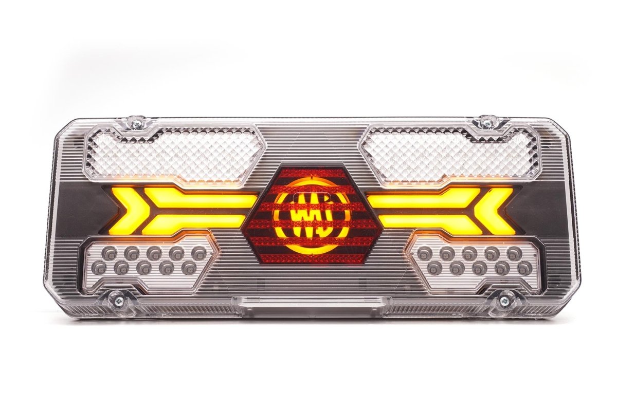 WAS W294ST Rear combination lamp (White)Stop, tail, dynamic indicator, reverse, rear fogWASSRH Lighting