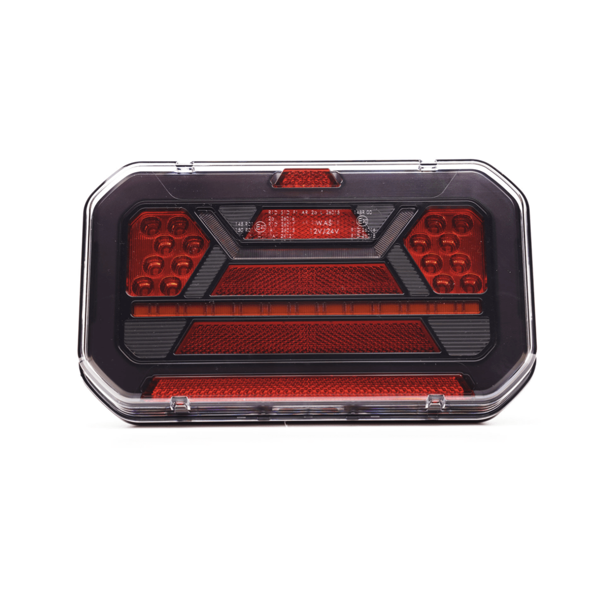 WAS W298 LED Multifunction Rear Trailer Lamps (BLACK)LED Rear Light2556 L NN BLACKWASSRH Lighting