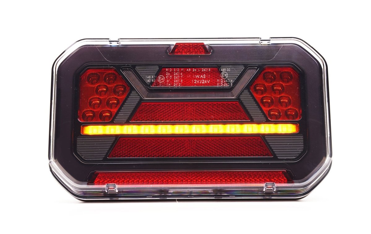 WAS W298 LED Multifunction Rear Trailer Lamps (BLACK)LED Rear Light2556 L NN BLACKWASSRH Lighting