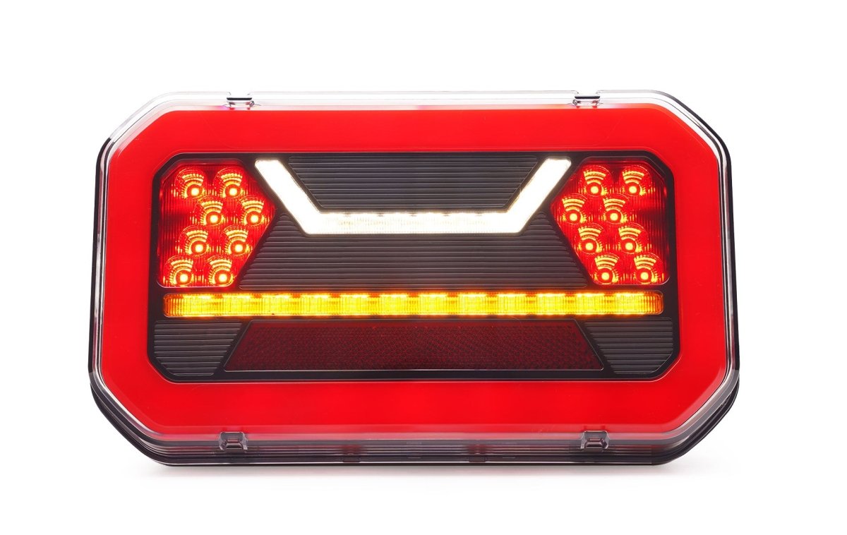 WAS W299 LED Multifunction Rear Lamps (BLACK)LED Rear LightWASSRH Lighting