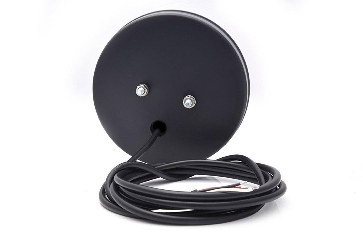 WAS W313 Y BLACK YELLOW multi function round LED rear lampLED Rear Light2235 BLACK YELLOWWASSRH Lighting