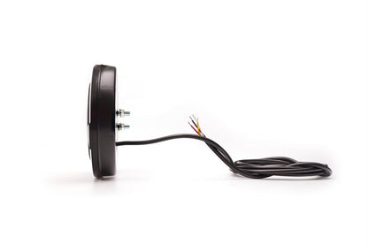 WAS W313 Y BLACK YELLOW multi function round LED rear lampLED Rear Light2235 BLACK YELLOWWASSRH Lighting