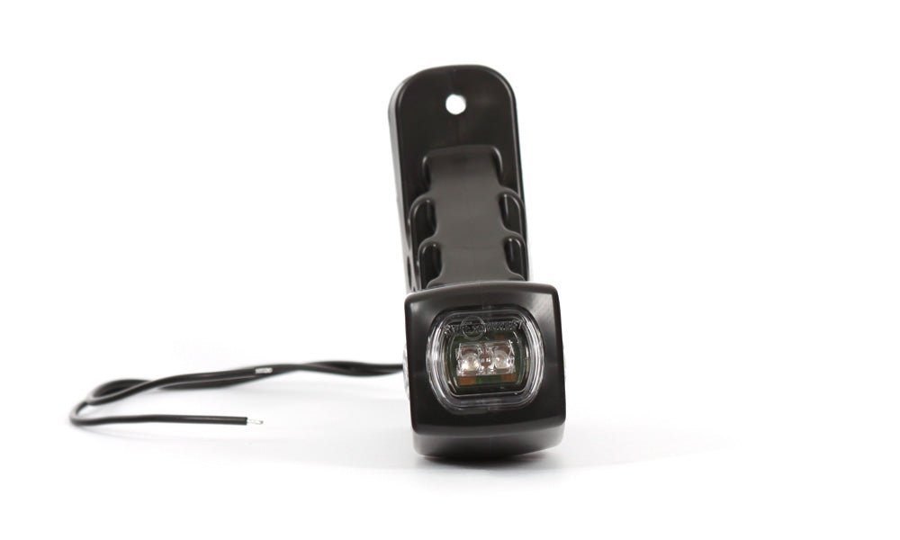 WAS W49 Short stock side outline marker lamp with clear lensLED Outline marker light241LWASSRH Lighting