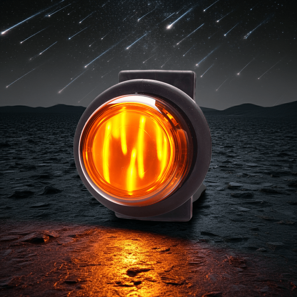 WAS W74.3 METEORS side marker light for truck and trailerMarker Light2587/IIWASSRH Lighting