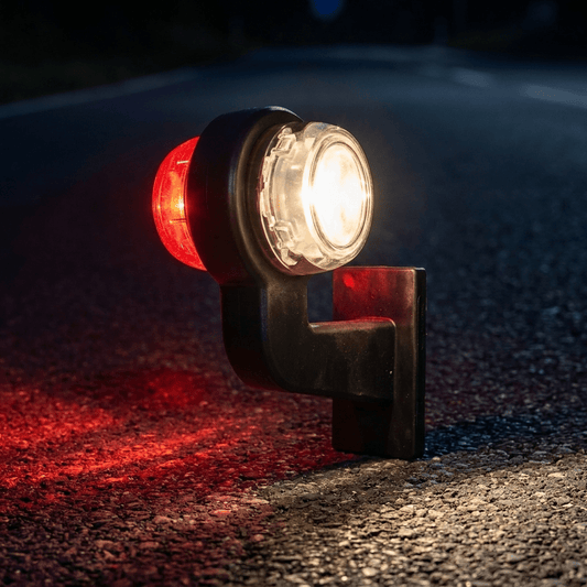 WAS W74.4 METEORS dog leg outline marker light for truck and trailerLED Outline marker light2591L/iiWASSRH Lighting